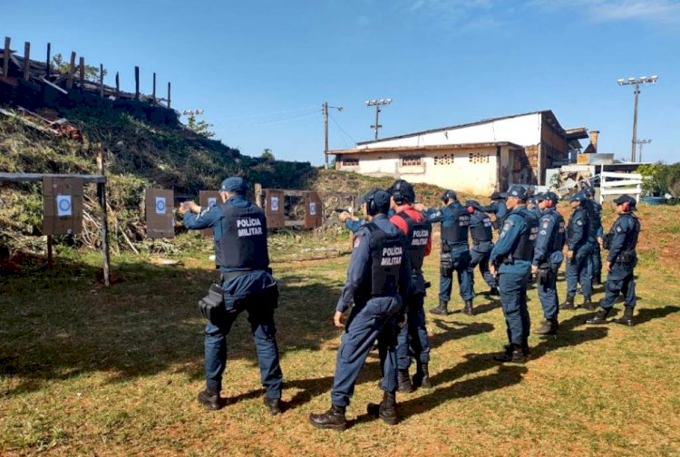Polícia Militar promove instrução de tiro para o efetivo